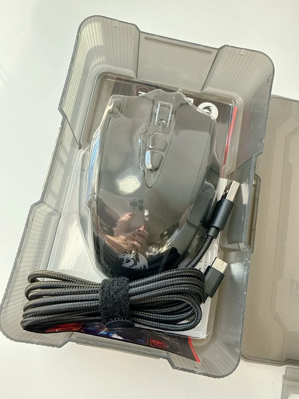 Redragon M913 Impact Elite Wireless Gaming Mouse, 16000 DPI Wired/Wireless RGB
